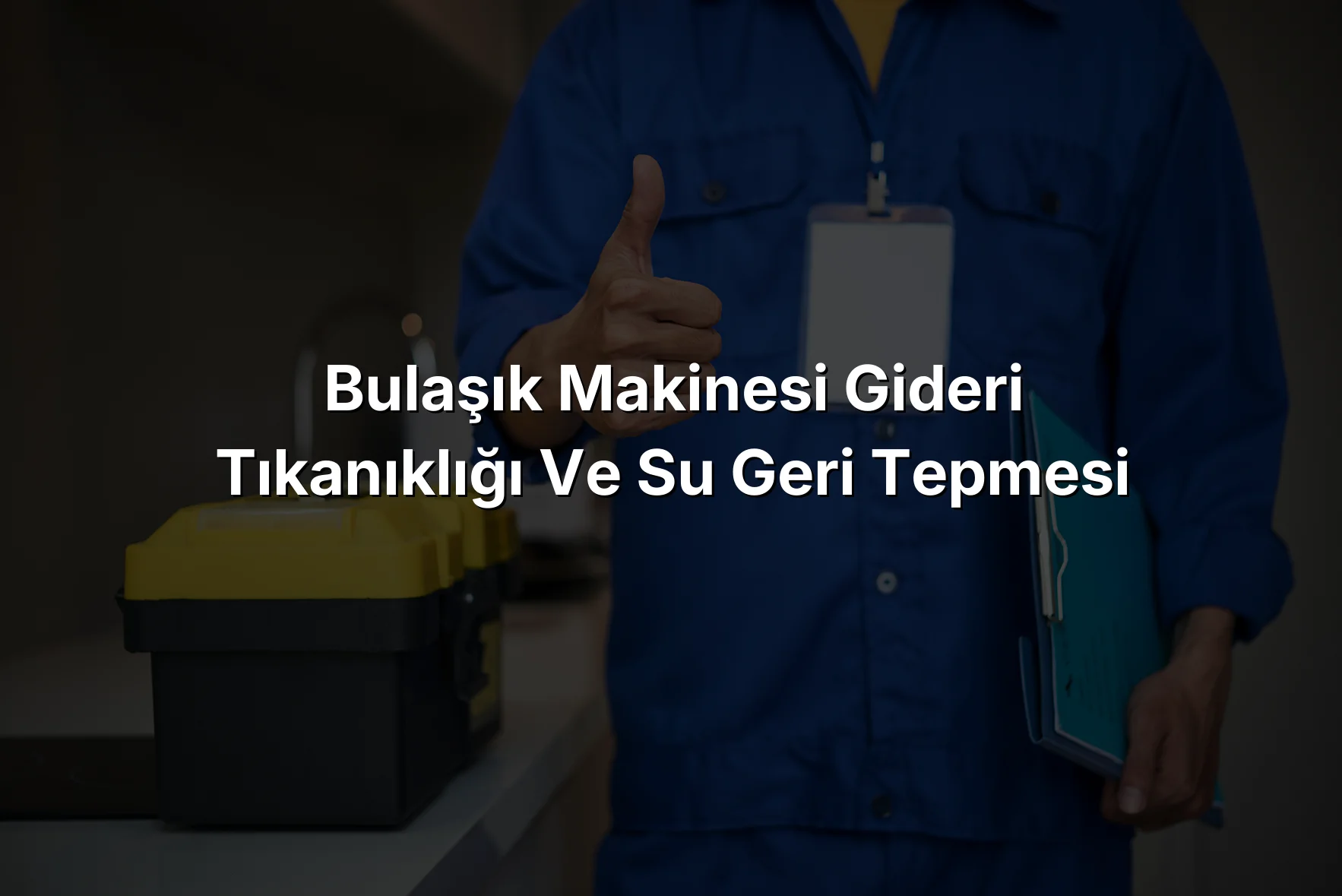 
Bulaşık Makinesi Gideri Tıkanıklığı ve Su Geri Tepmesi
